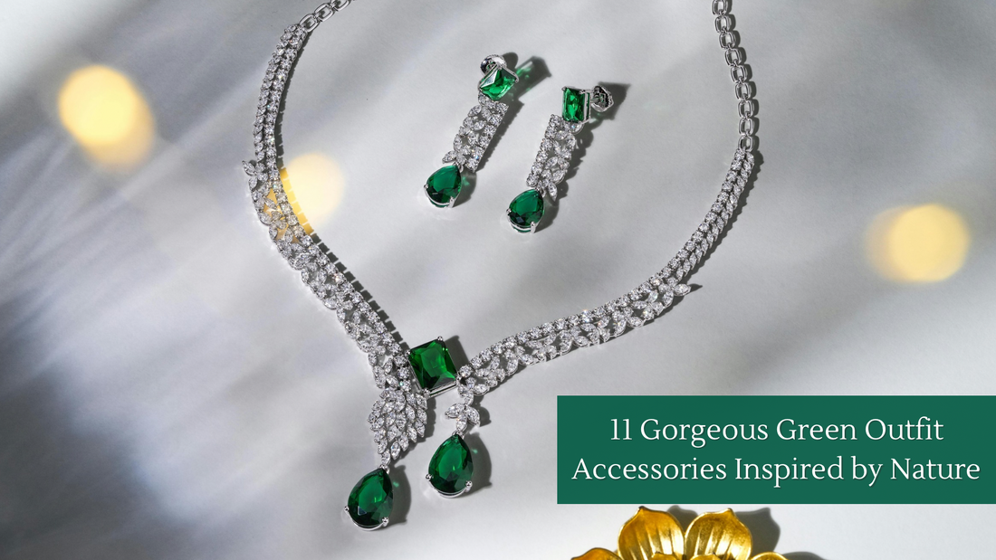 11 Gorgeous Green Outfit Accessories Inspired by Nature