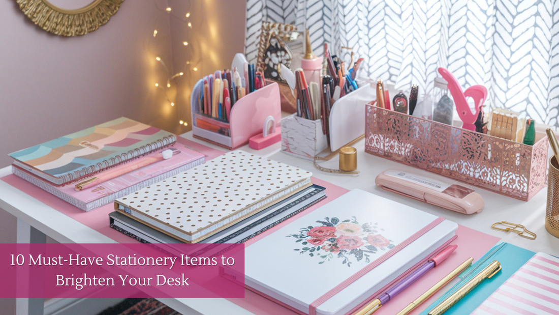 10 Must-Have Stationery Items to Brighten Your Desk