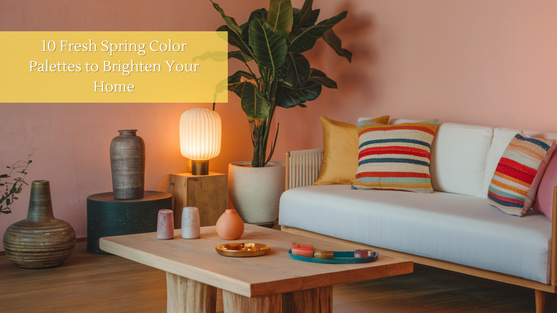 10 Fresh Spring Color Palettes to Brighten Your Home