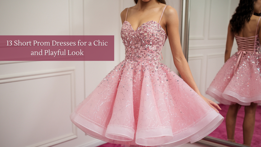 13 Short Prom Dresses for a Chic and Playful Look