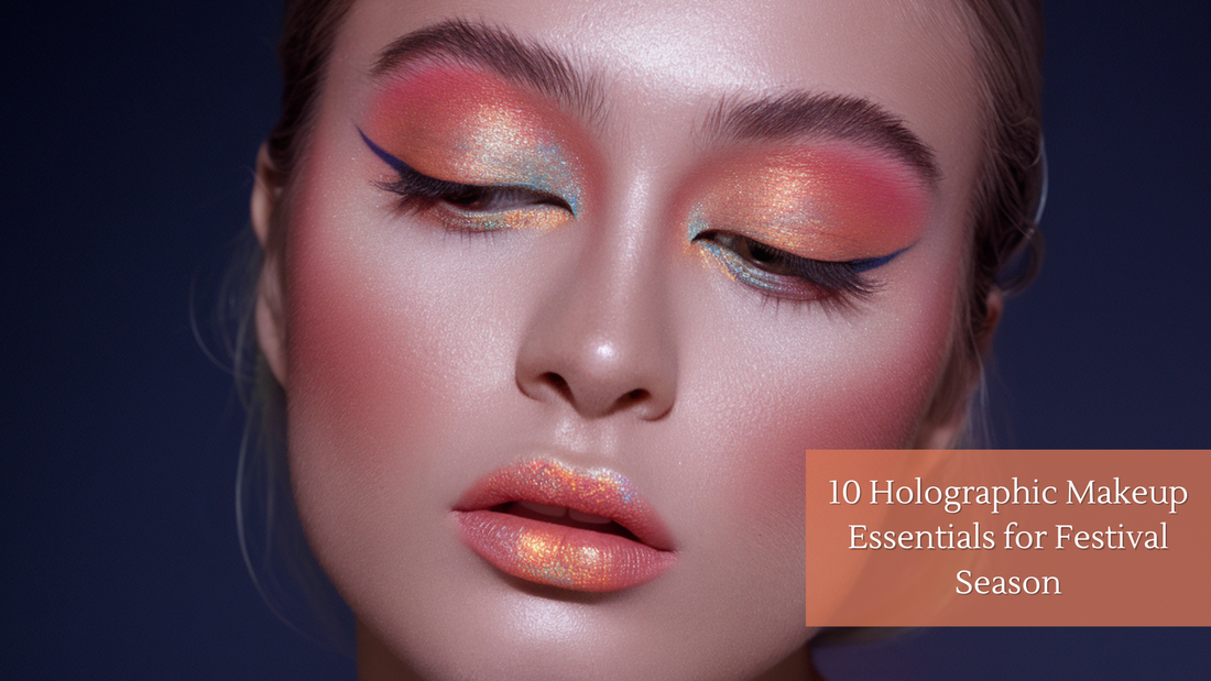 10 Holographic Makeup Essentials for Festival Season