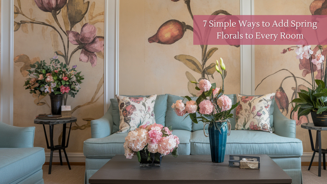 7 Simple Ways to Add Spring Florals to Every Room