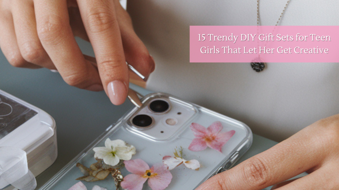15 Trendy DIY Gift Sets for Teen Girls That Let Her Get Creative