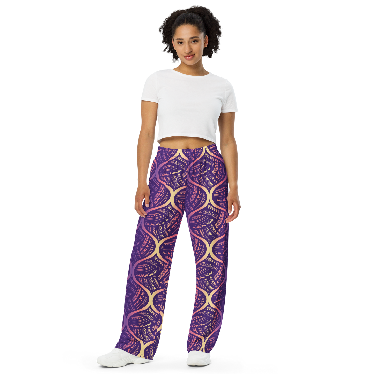 Venice Bohemian Arabesque All Over Print Pants