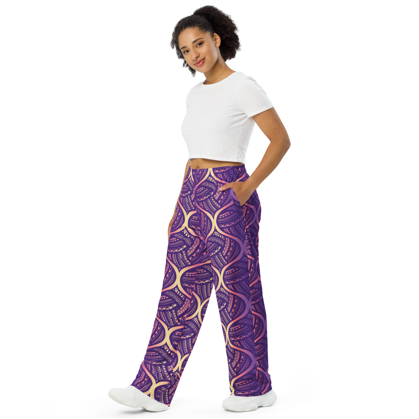 Venice Bohemian Arabesque All Over Print Pants
