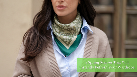 8 Spring Scarves That Will Instantly Refresh Your Wardrobe