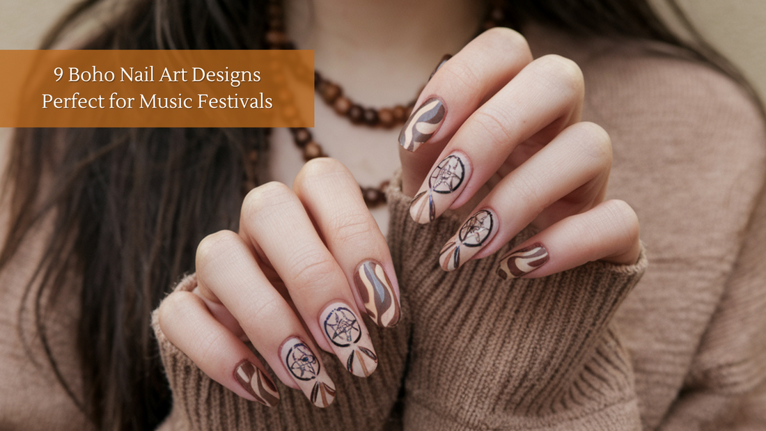 9 Boho Nail Art Designs Perfect for Music Festivals