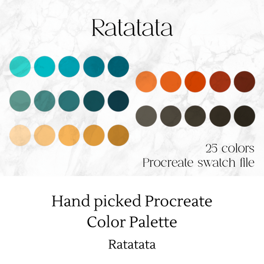 Ratatata Procreate Color Palette