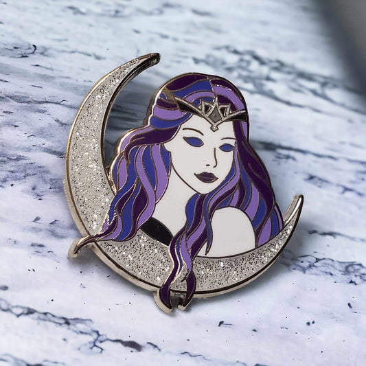 Galaxy Goddess Enamel Pin