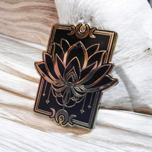 Celestial Lotus Enamel Pin