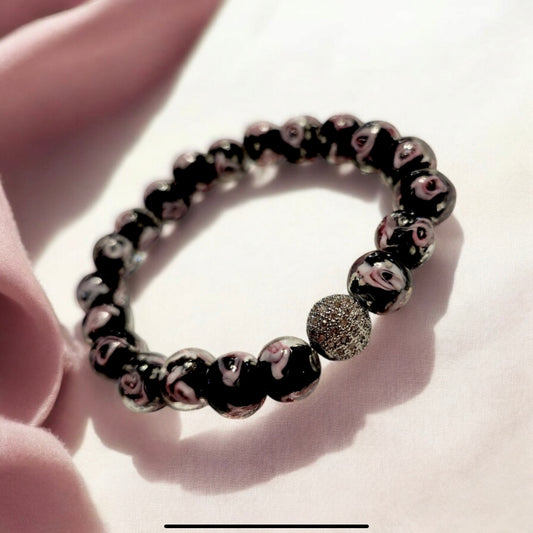 Firefly Glass Handcrafted Bracelet