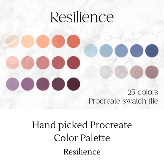 Resilience Procreate Color Palette