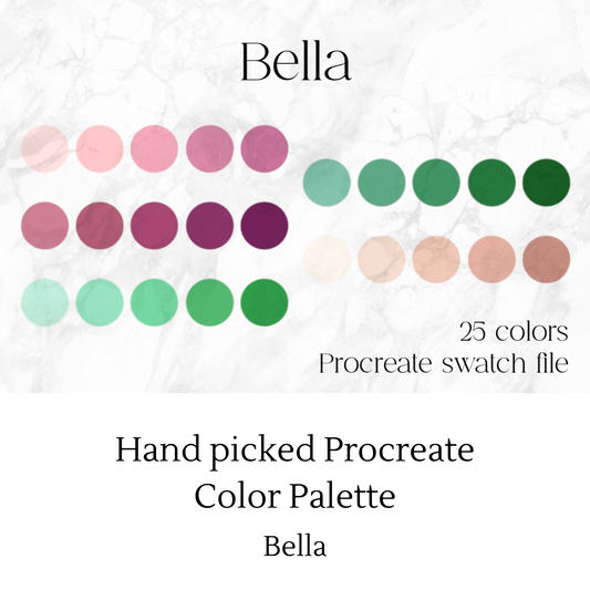 Bella Procreate Color Palette